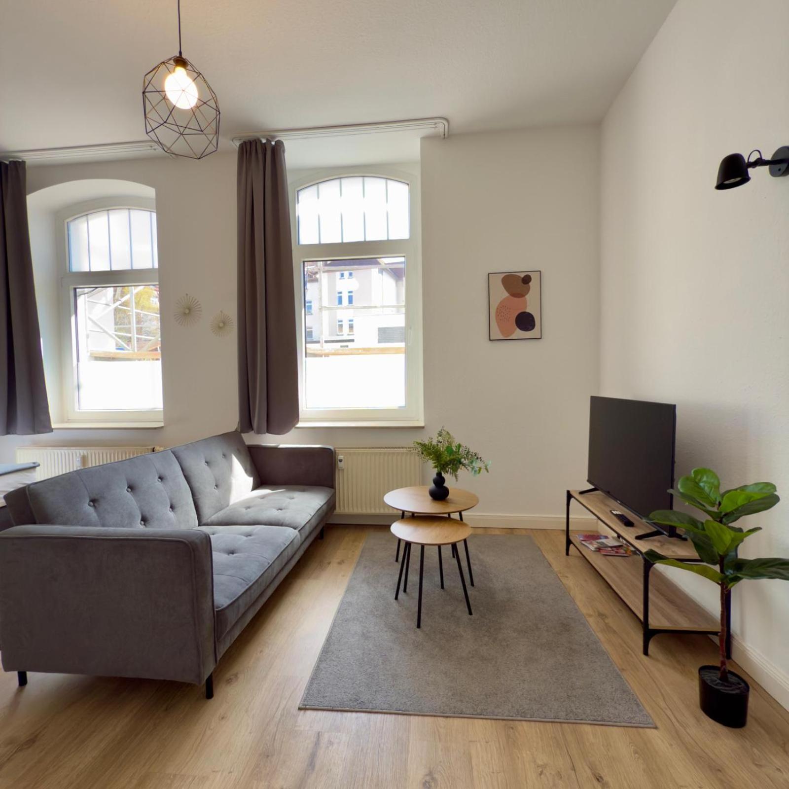 Raha Apartments - Modernes Studio-Apartment - Hbf - Gratis Parkplatz Érfurt Exterior foto
